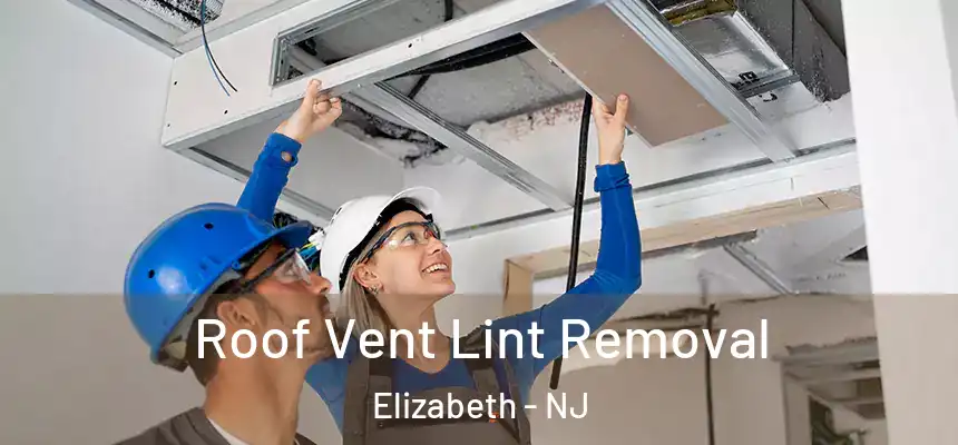 Roof Vent Lint Removal Elizabeth - NJ